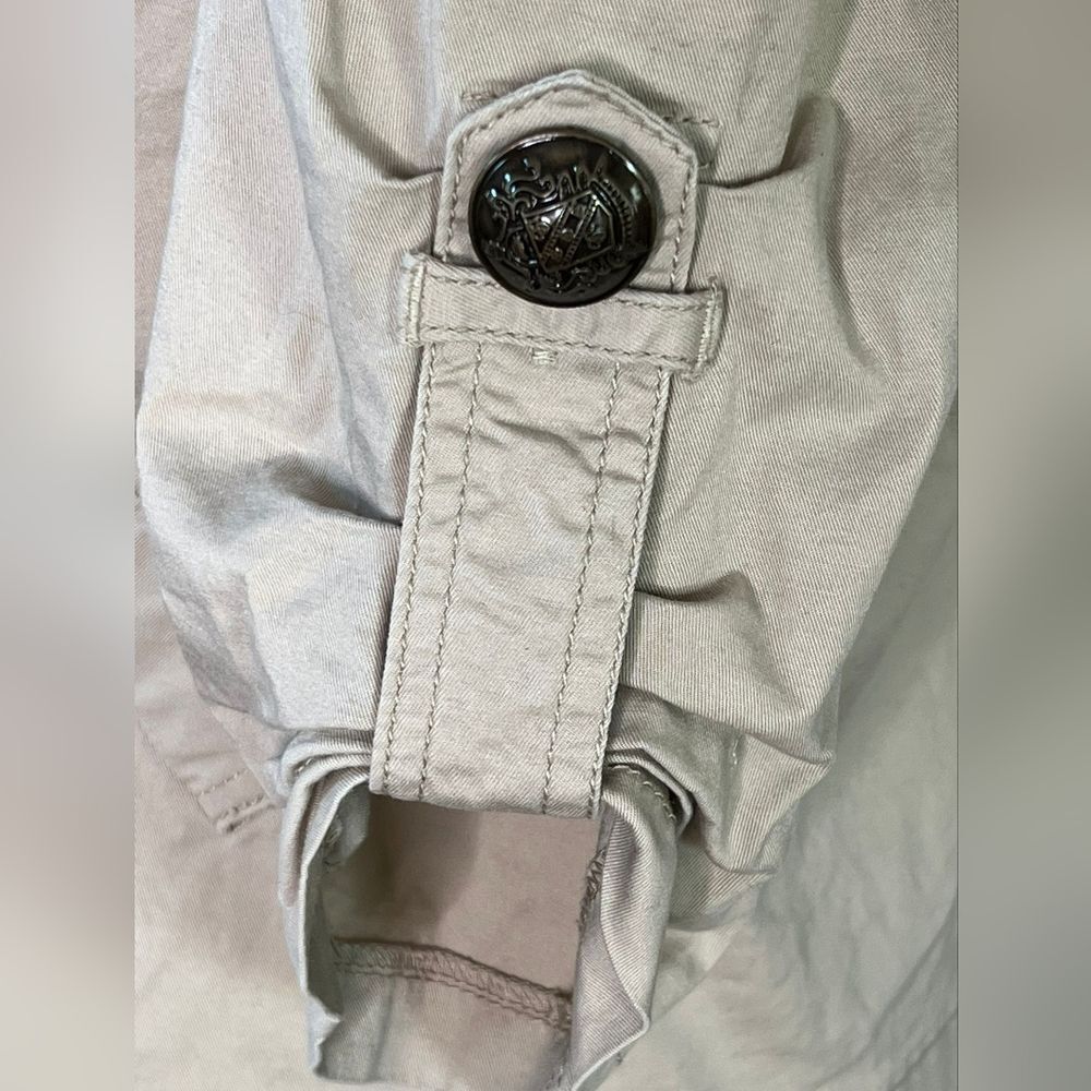 Papaya Light Gray Bomber Jacket - Picture 3 of 8